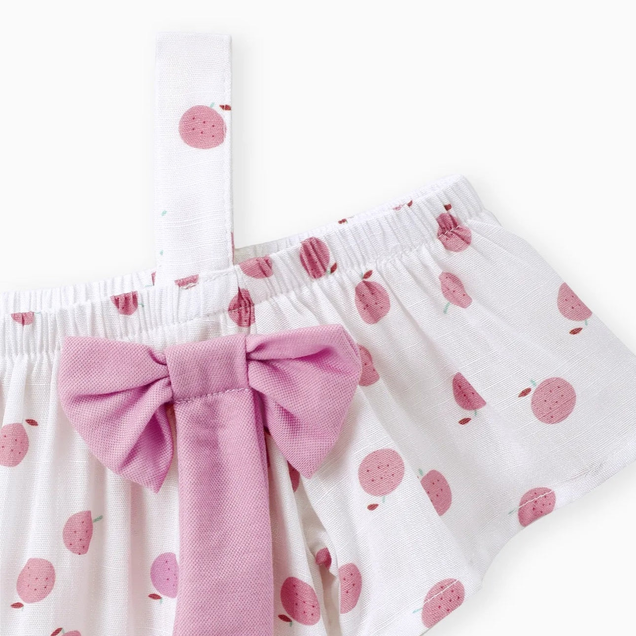 Ensemble 2 pièces haut et short à imprimé fruit pour petite fille - BG