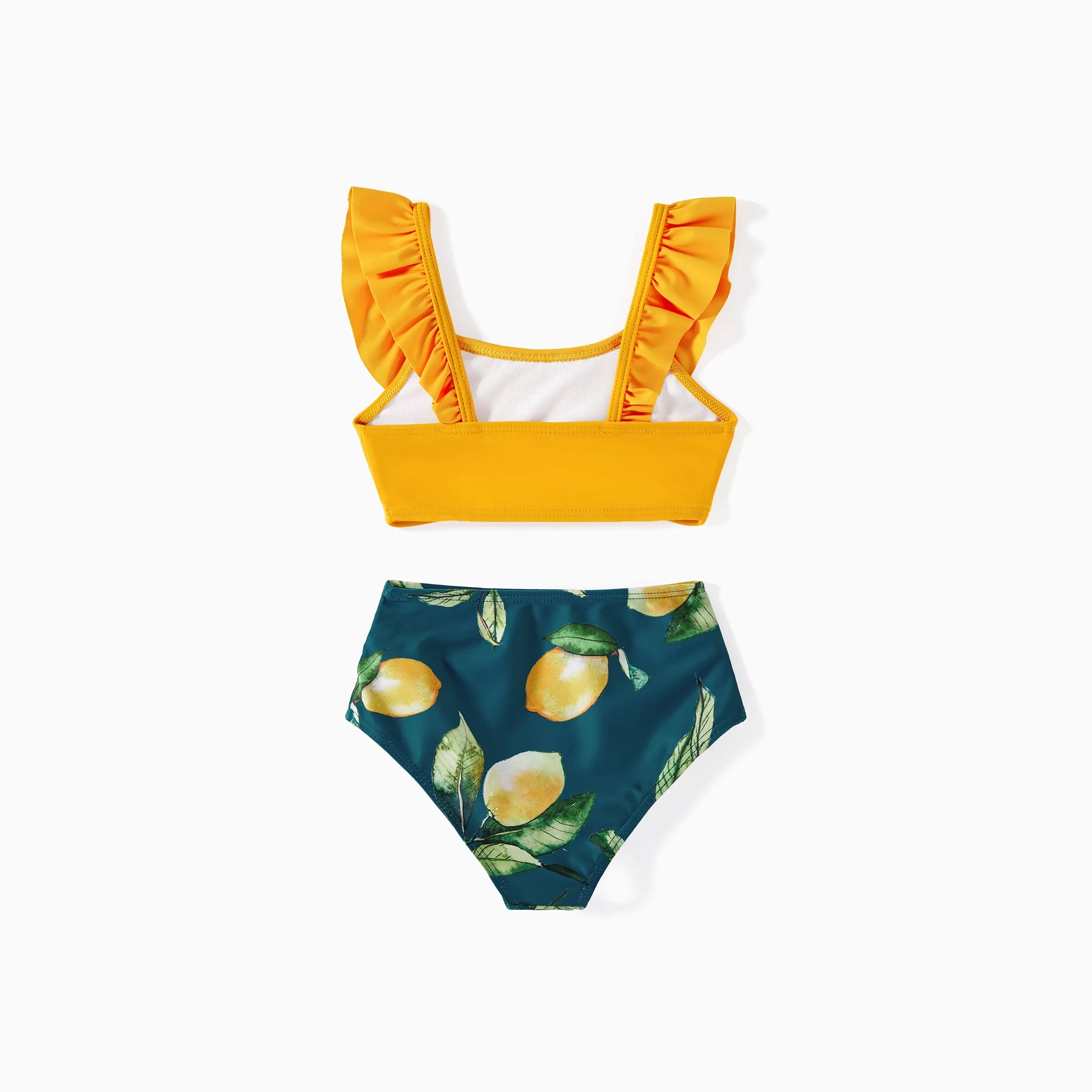 Maillot de bain fille look citron - IG