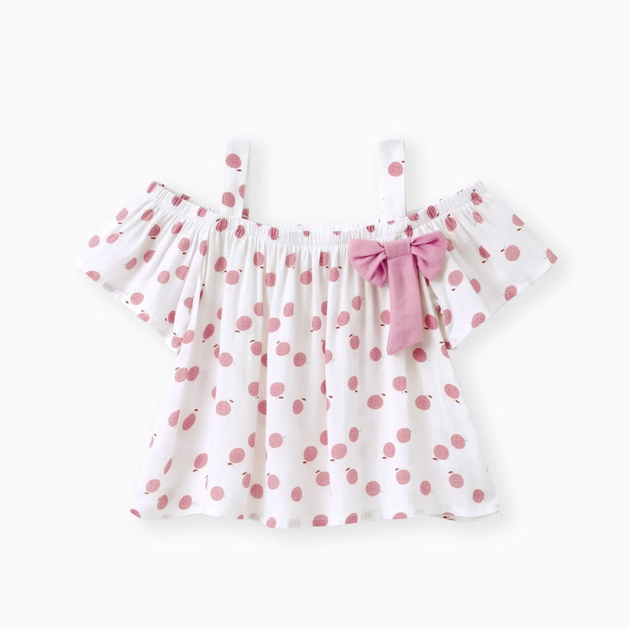 Ensemble 2 pièces haut et short à imprimé fruit pour petite fille - BG