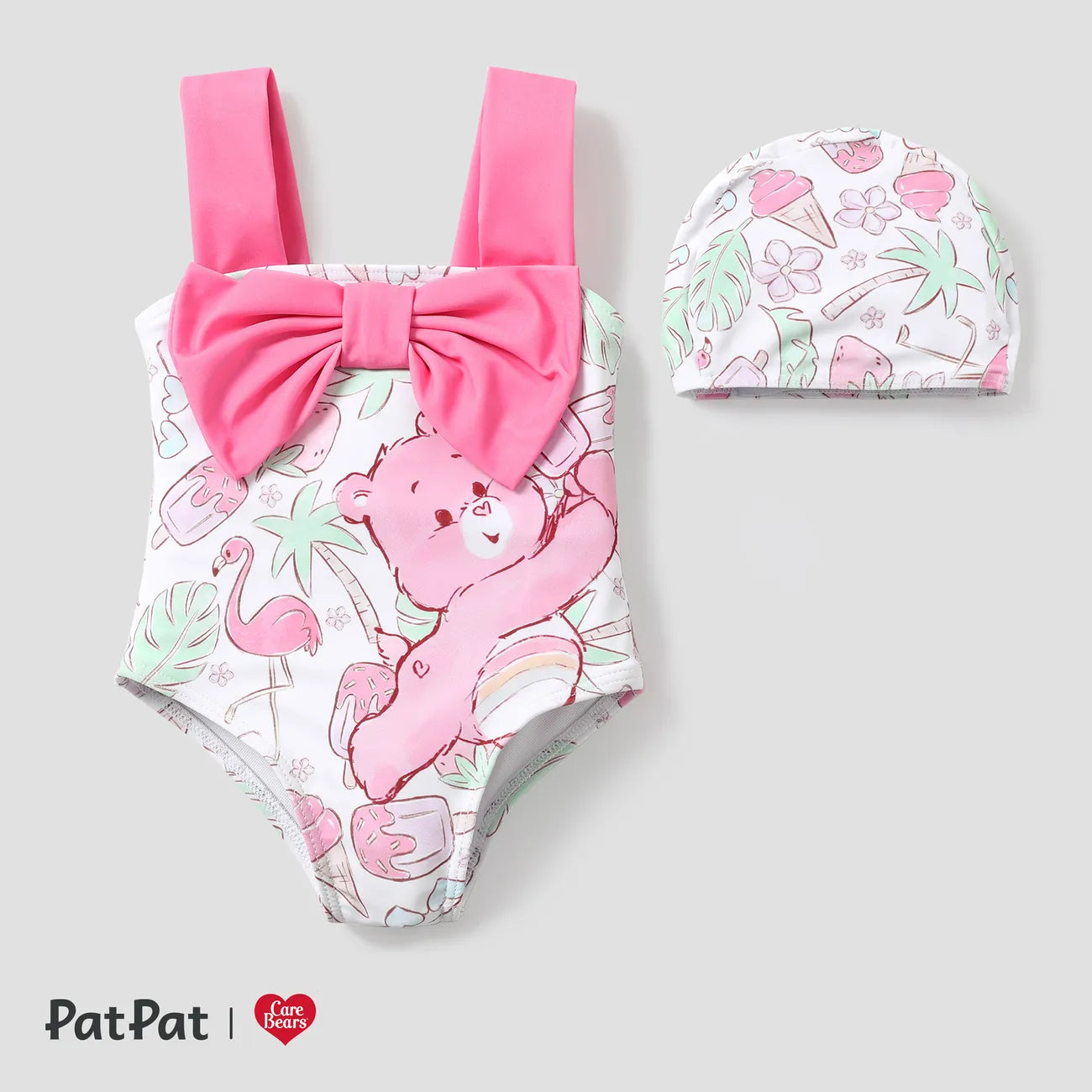 Maillot de bain bebe fille tropical - SD