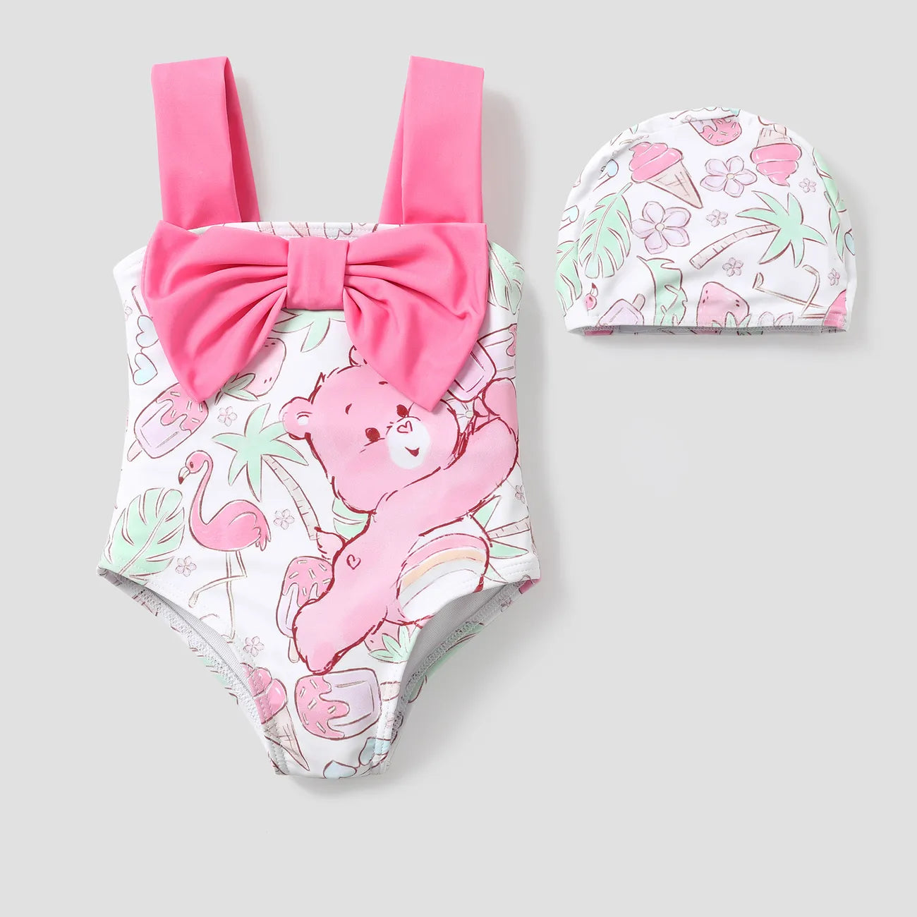 Maillot de bain bebe fille tropical - SD